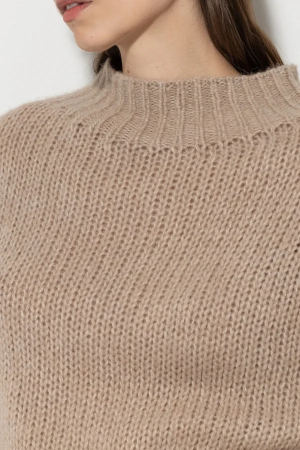 Strick-LUISA CERANO Turtleneck Aus Woll-Mix