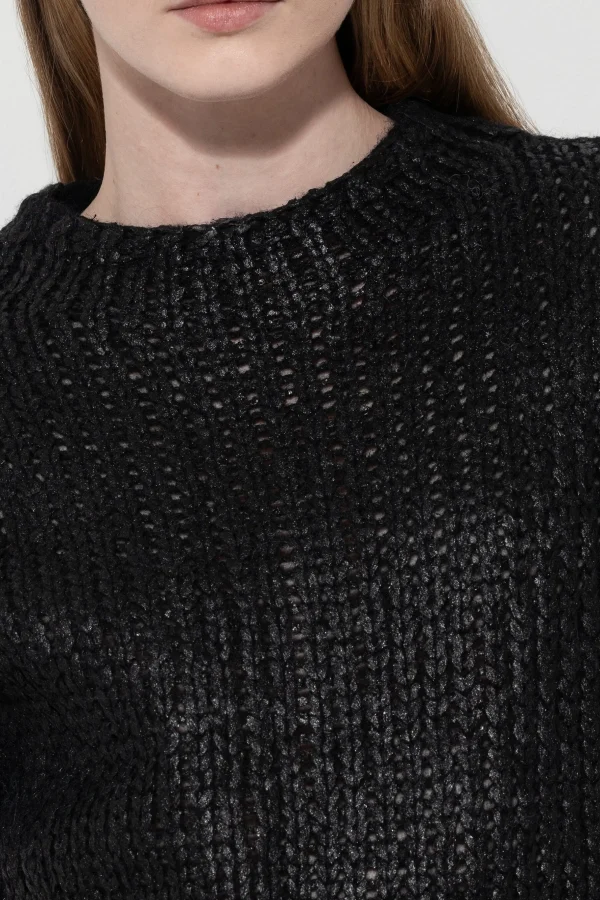 Strick-LUISA CERANO Turtleneck-Pullunder black