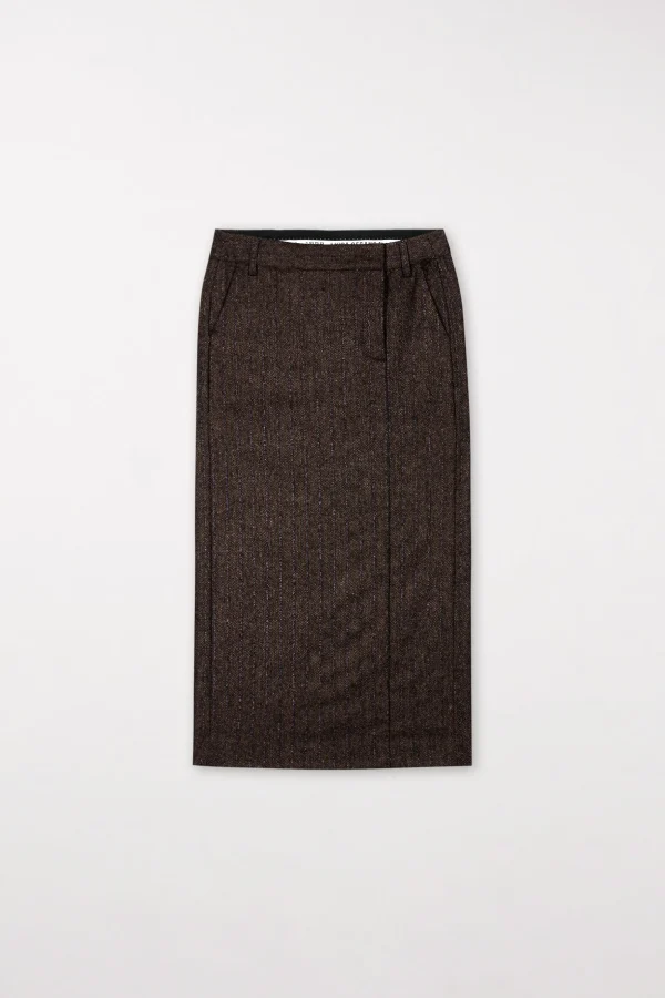 Röcke-LUISA CERANO Tweed-Rock multi