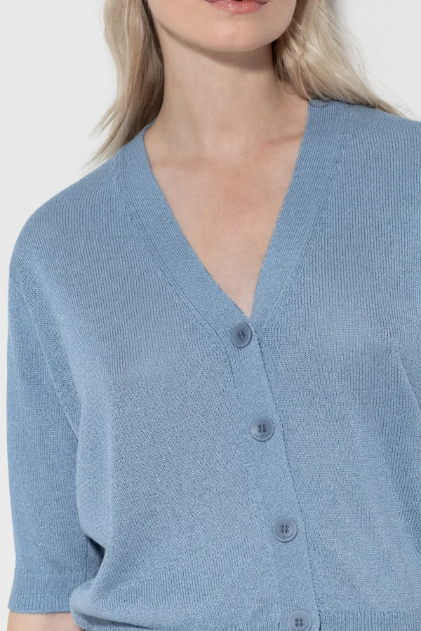 Strick | Sets-LUISA CERANO V-Neck-Cardigan