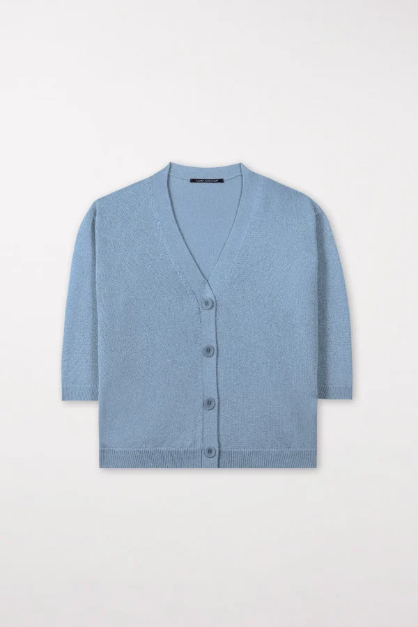Strick | Sets-LUISA CERANO V-Neck-Cardigan