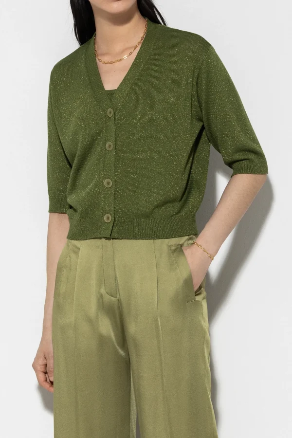 Strick | Sets-LUISA CERANO V-Neck-Cardigan