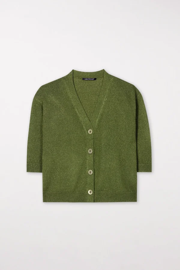 Strick | Sets-LUISA CERANO V-Neck-Cardigan