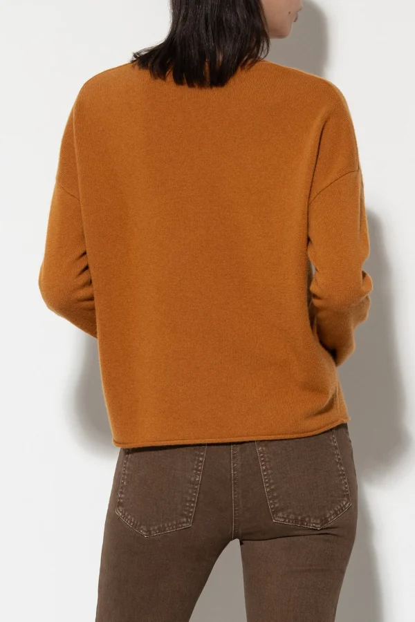 Strick-LUISA CERANO V-Neck-Pulli Aus Kaschmir-Mix