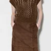 Strick-LUISA CERANO V-Neck-Pullunder hazelnut