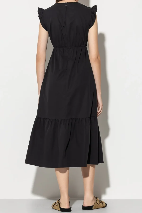 Kleider-LUISA CERANO Volant-Kleid Mit Cu-Sleeve