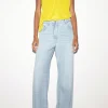 Hosen | Denim-LUISA CERANO Wideleg-Blue-Denim denim blue
