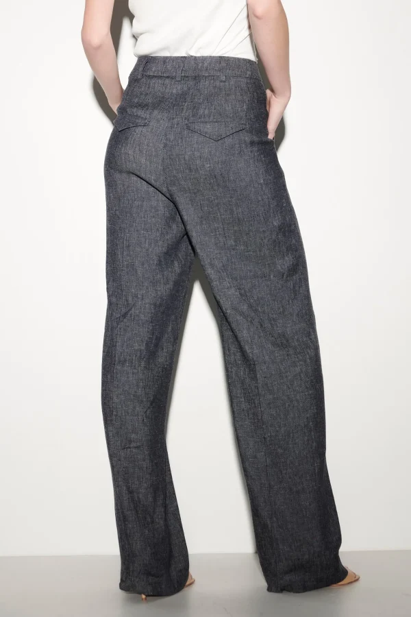 Sets | Hosen-LUISA CERANO Wideleg-Pants Aus Leinen-Mix multi
