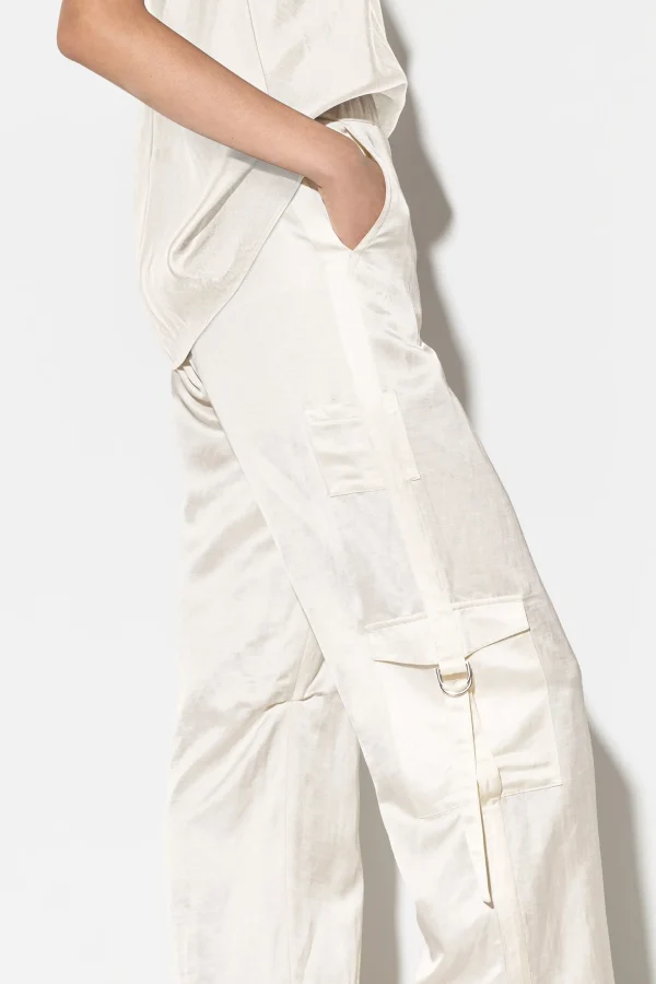 Hosen | Sets-LUISA CERANO Wideleg-Pants Aus Leinen-Mix