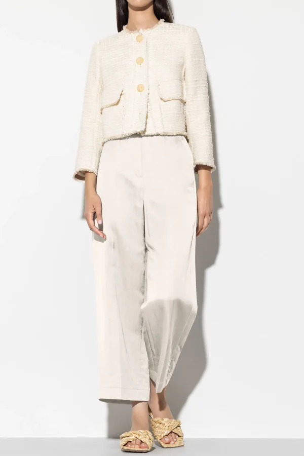 Hosen | Sets-LUISA CERANO Wideleg-Pants Aus Leinen-Mix