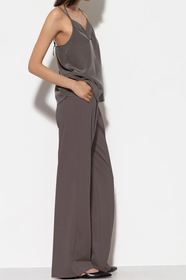 Sets | Hosen-LUISA CERANO Wideleg-Pants Aus Punto-Milano