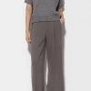 Hosen-LUISA CERANO Wideleg-Pants Mit Bundfalten
