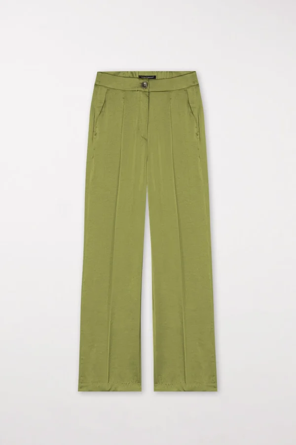 Hosen | Sets-LUISA CERANO Wideleg-Pants Mit Bundfalten