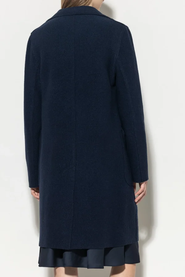 Jacken & Mäntel-LUISA CERANO Woll-Blazermantel midnight blue