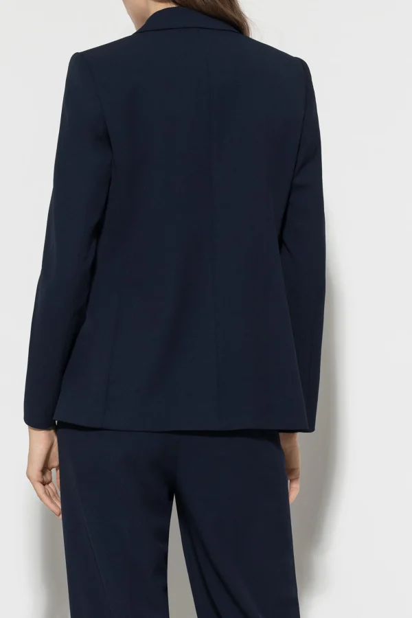 Business Studio | Blazer-LUISA CERANO Zweireihiger Blazer dark navy
